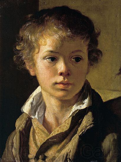 Vasily Tropinin Portrait of Arseny Tropinin, son of the artist, Germany oil painting art